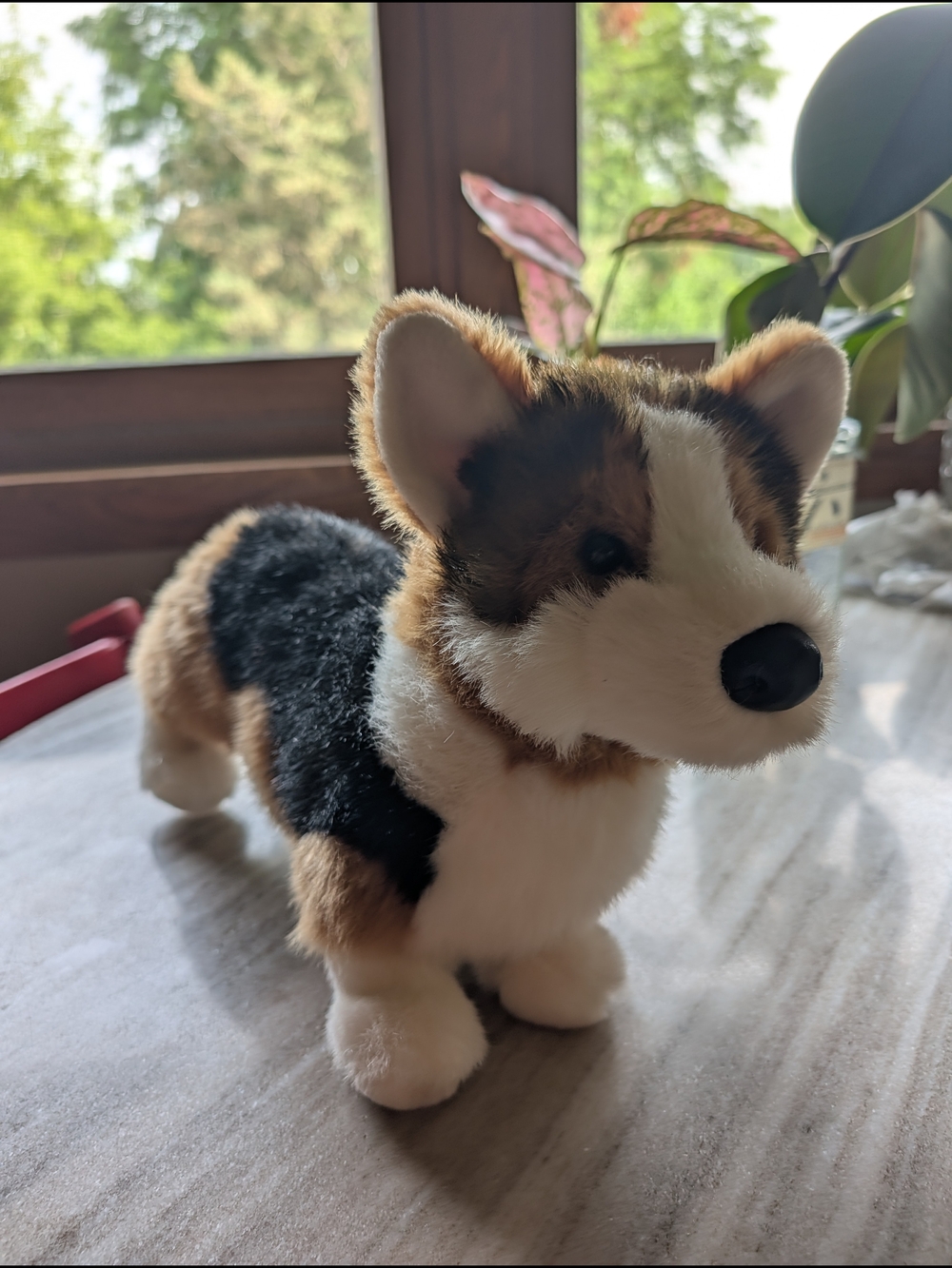Douglas Tricolor Plush Corgi